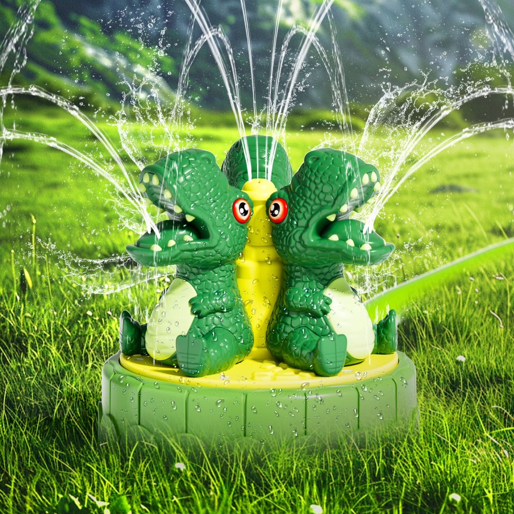 Kids Outdoor Garden Toys - 어린이용 공룡 모양 물뿌리개, 유아용 야외
