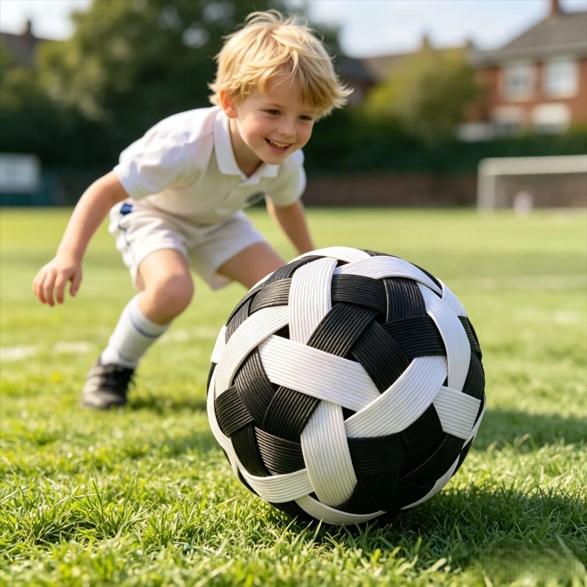 Kids Outdoor Games - 어린이 세팍 타크라우 라탄 볼 손으로