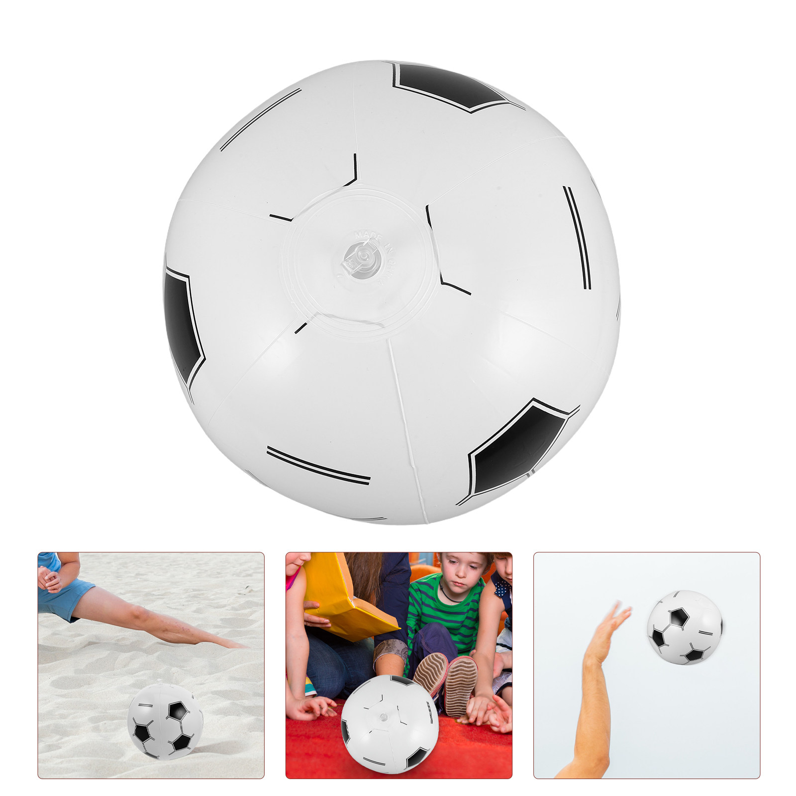 Kids Outdoor Volleyball - 1개들이, 재사용 가능한 튼튼한 PVC 소재의