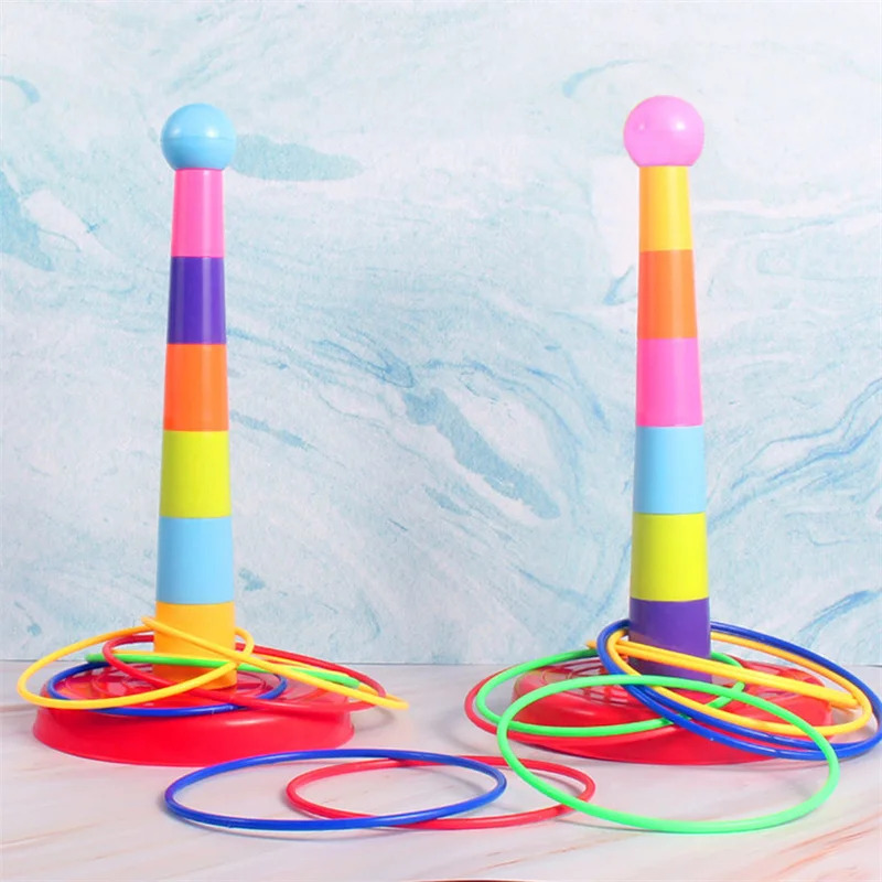 Kids Outdoor Learning Activities - 어린이 링 던지기 게임, 실내 실외