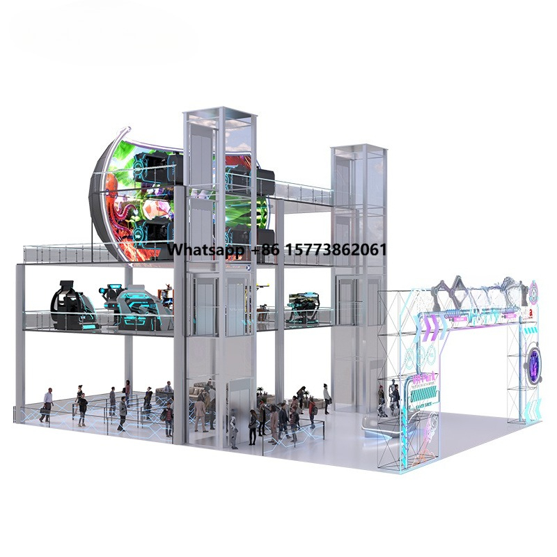 Kids Outdoor Playground - 돔 플라잉 시네마 2026 VR 테마파크