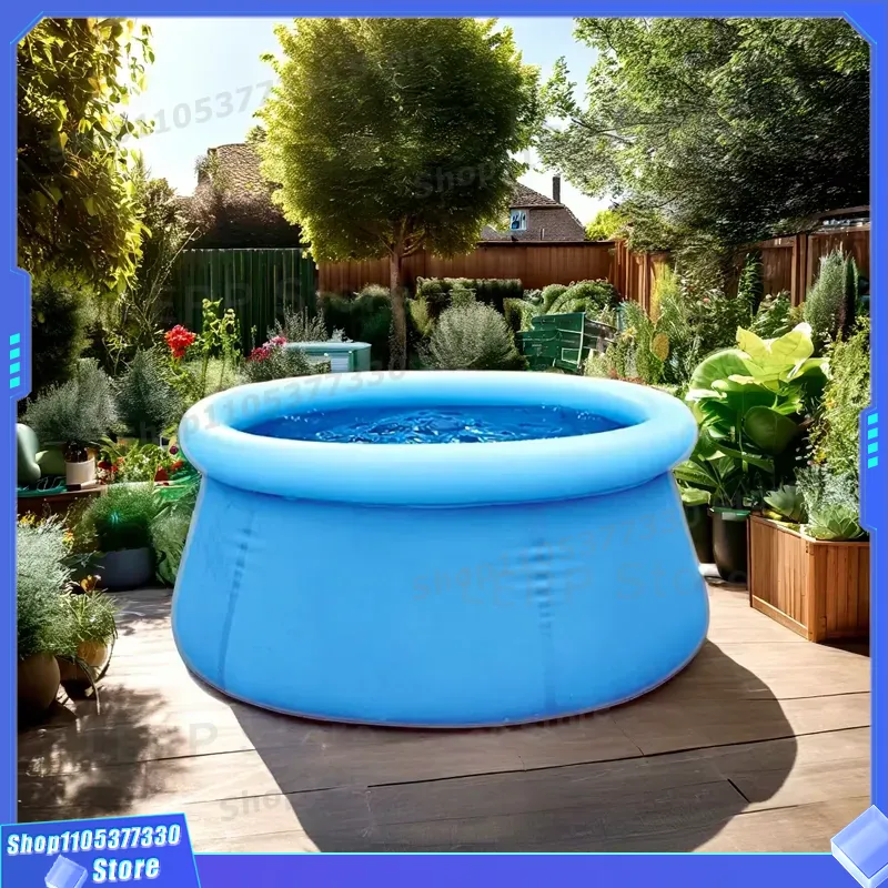 대형 3.0m X 76cm PVC 수영장 마린 블루 여 - Kids Outdoor Garden Toys 리뷰 및 가격