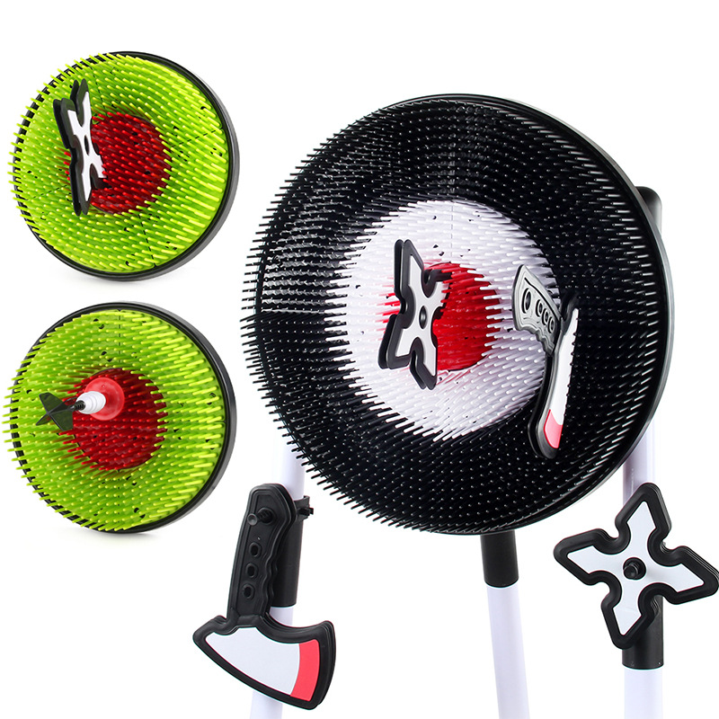 소프트 헤드 안전 도끼 다트 타겟 플레이트 부모-자녀  - Kids Outdoor Garden Toys 리뷰 및 가격