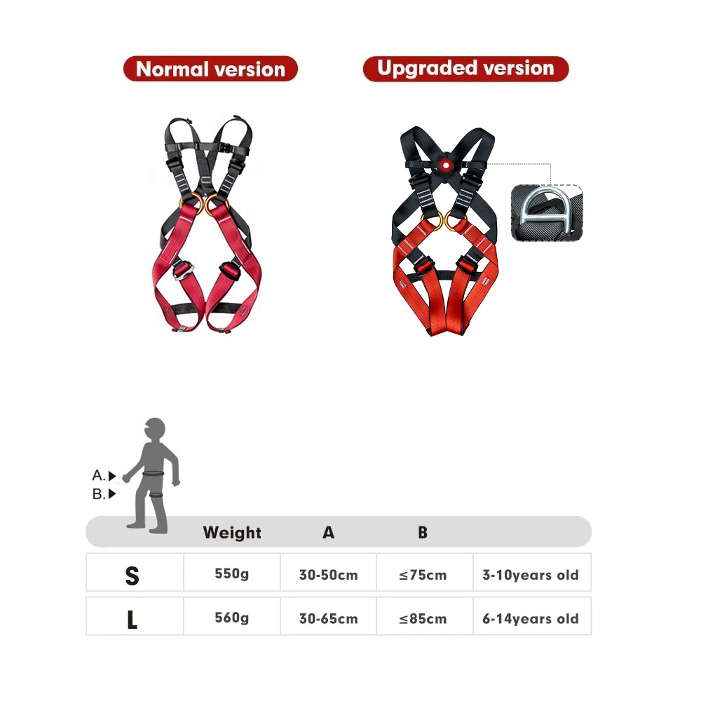 어린이 실내 확장 전신 하네스 야외 암벽 등반 야외 보 - Kids Outdoor Climbing 리뷰 및 가격