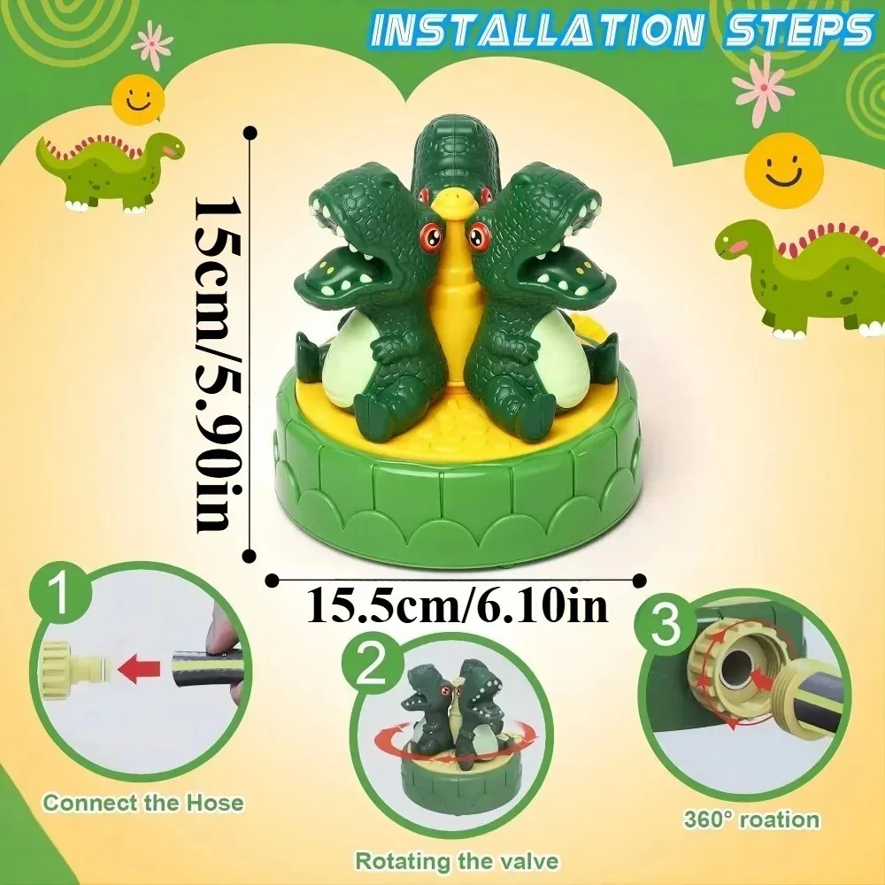 어린이용 공룡 모양 물뿌리개, 유아용 야외 물놀이 장난 - Kids Outdoor Garden Toys 리뷰 및 가격
