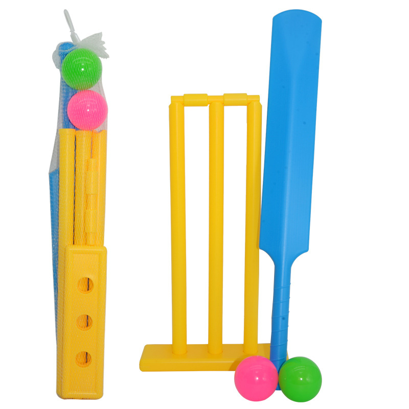 어린이용 크리켓 세트 4개, 크리켓 배트와 부드러운 공 - Kids Outdoor Garden Toys 리뷰 및 가격