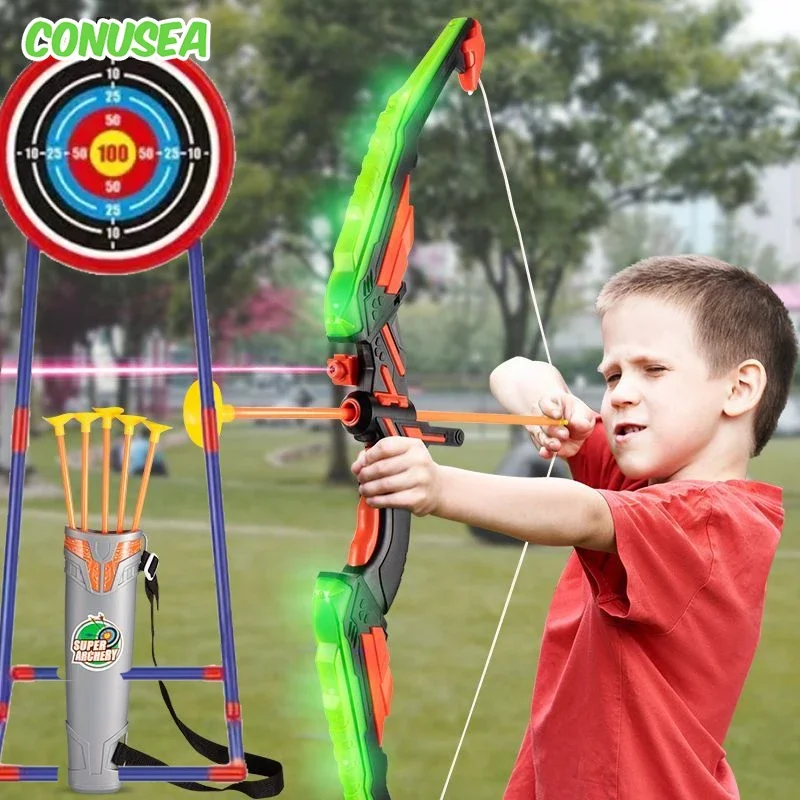 어린이 야외 사격 장난감 활과 화살 라이트업 양궁 세트 - Kids Outdoor Archery Set 리뷰 및 가격