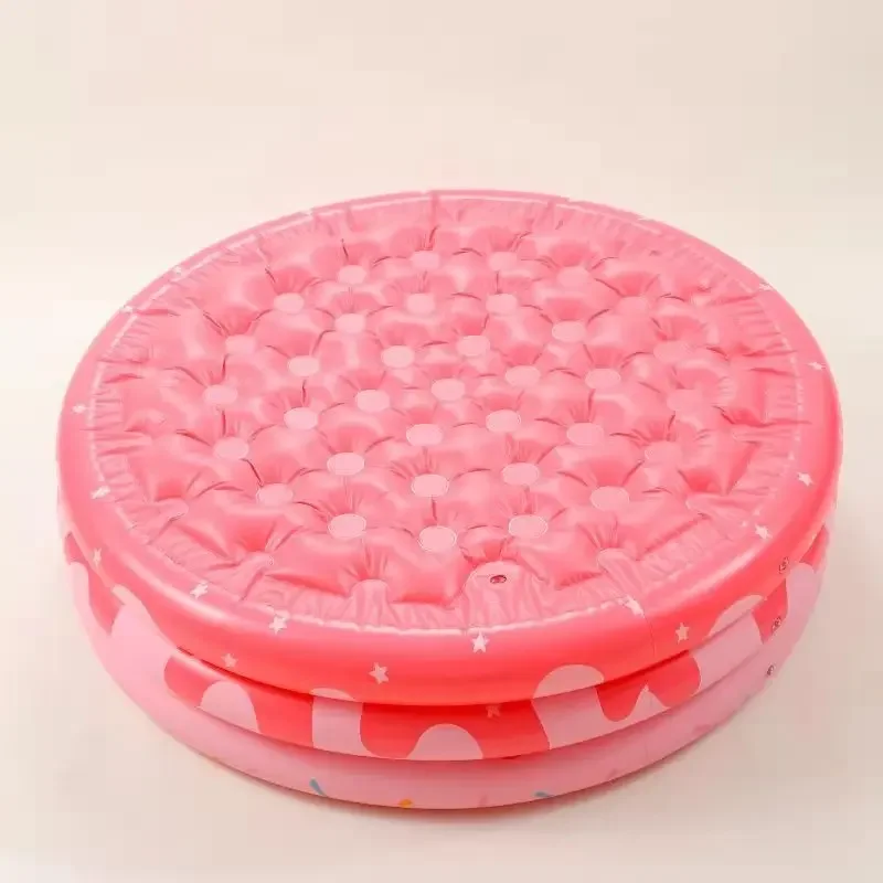 재사용 가능한 풍선 수영장 더블 레이어 정원 휴대용 어 - Kids Outdoor Garden Toys 리뷰 및 가격