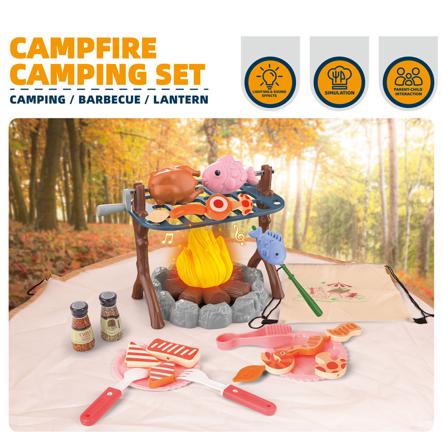 어린이 캠핑 텐트 세트 아기 놀이터 미니어처 음식 어린 - Kids Outdoor Playground 리뷰 및 가격