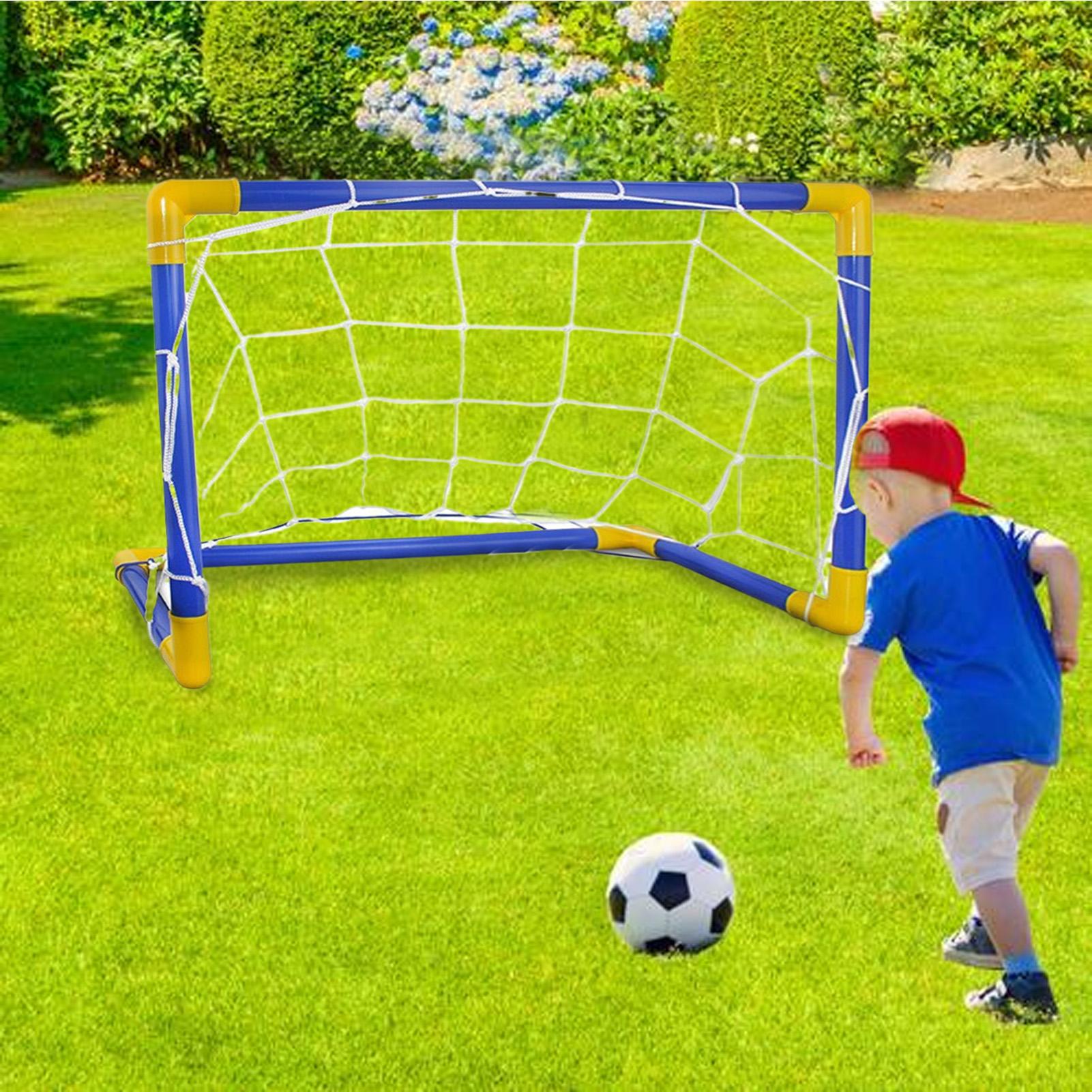 어린이 축구 네트 휴대용 방수 재미있는 축구 골대 네트 - Kids Outdoor Playground 리뷰 및 가격