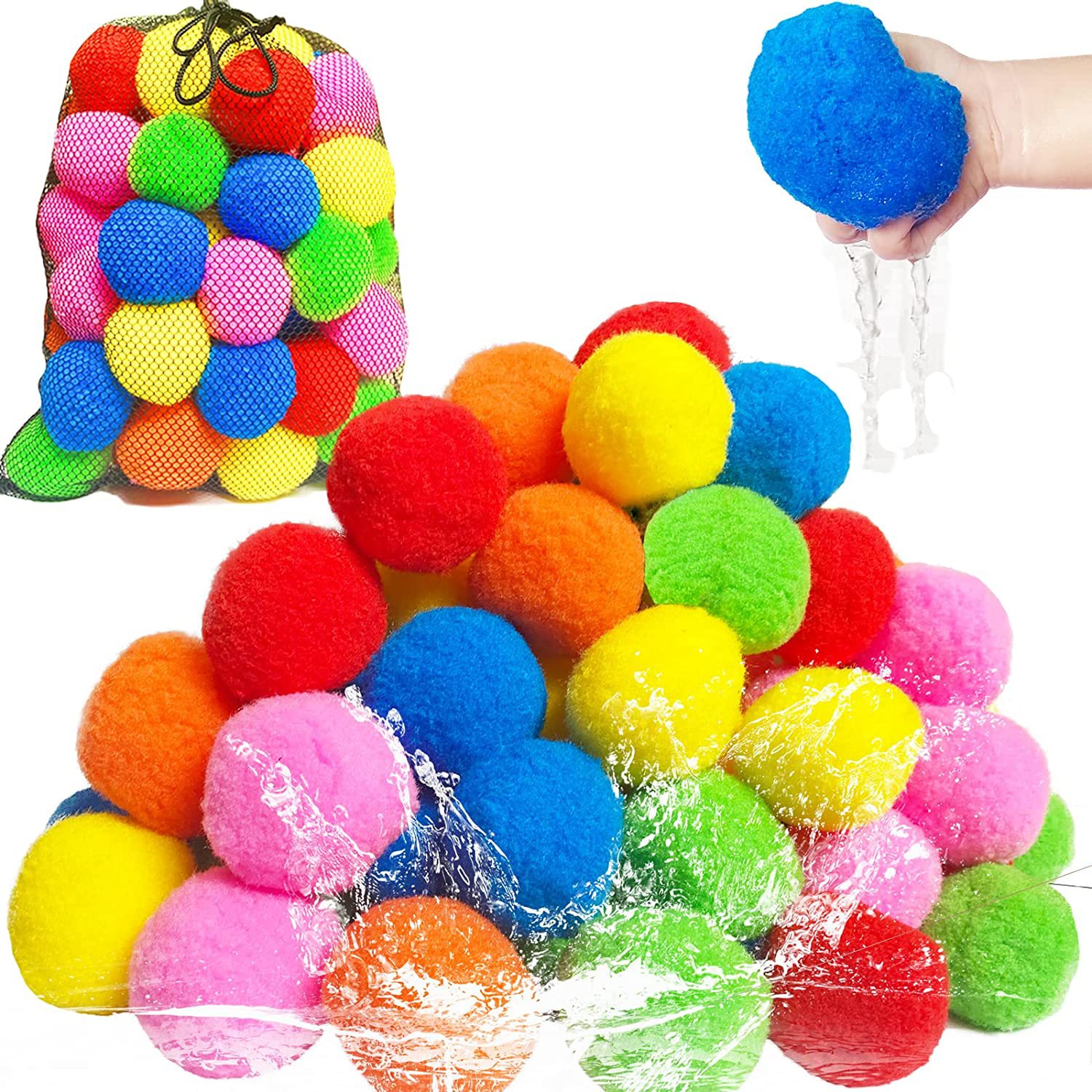 12/30/60Pcs 어린이를위한 재사용 가능한 물 풍 - Kids Outdoor Water Toys 리뷰 및 가격