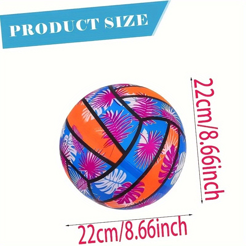 4/2/1pcs 풍선 비치 배구 공 4pcs - 열대  - Kids Outdoor Volleyball 리뷰 및 가격